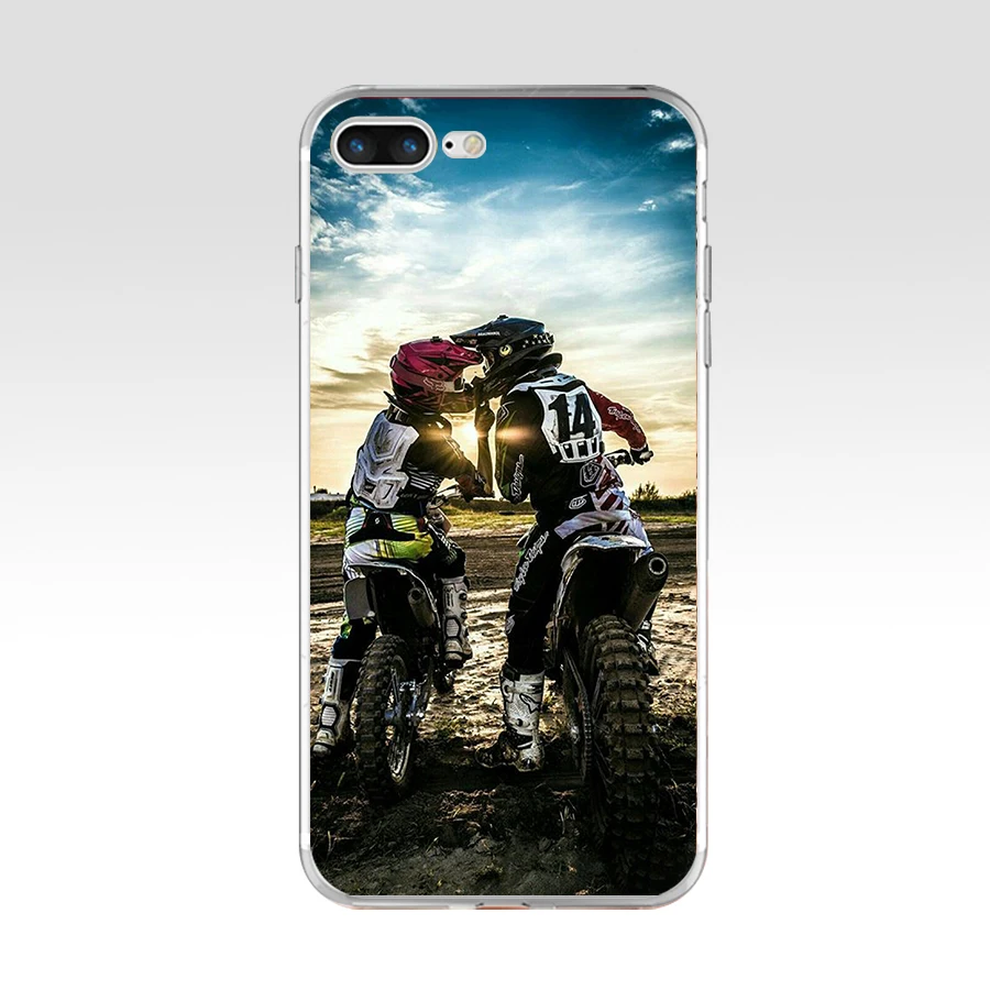 3 248SD moto cross moto dirtbikes Мягкий ТПУ силиконовый чехол для Apple iPhone 6 6s 7 8 plus чехол - Цвет: 3