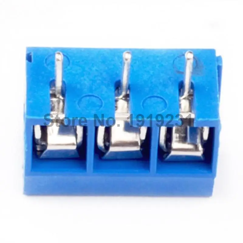 100 шт. 250 в 16 А 3 контактный винтовой клеммный блок коннектор 5 08 мм шаг B|screw rack|block