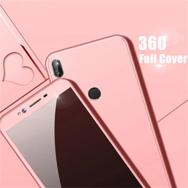 MOUSEMI 360 Full Cover Protect Case For Huawei Honor 8 9 10 Lite Nova 3E Glass Hard Phone Cases Back |