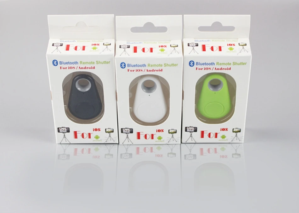 IOS/Android полностью совместим с bluetooth автоспуском в форме капли Автоспуск артефакт