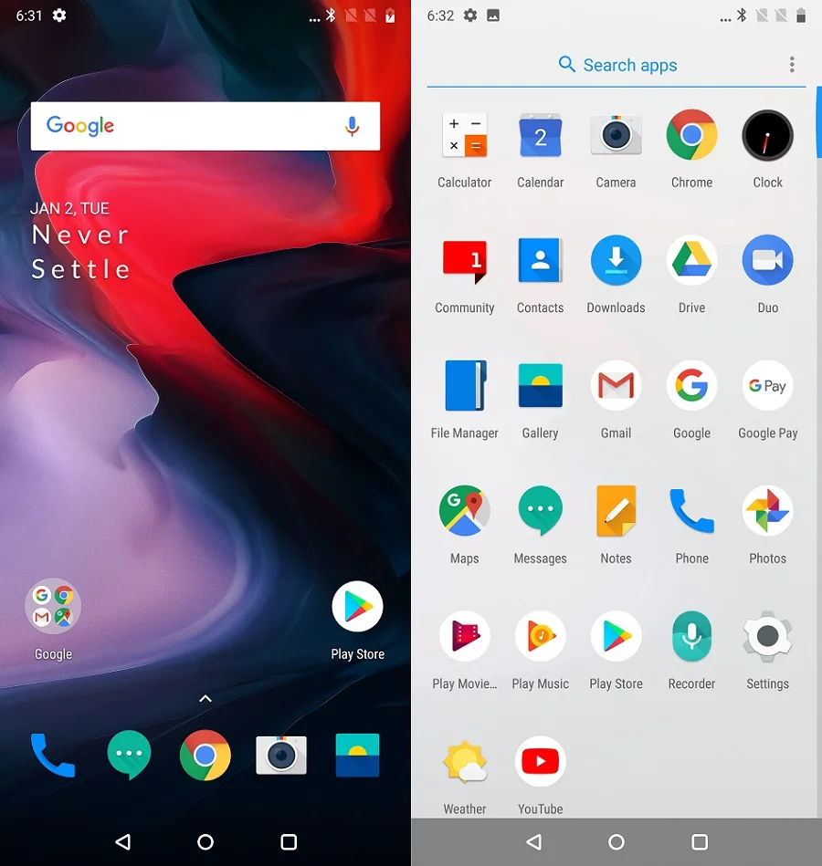 Оригинальный OnePlus 6 Snapdragon 845 AI двойной камера Android 8 смартфон мобильный телефон