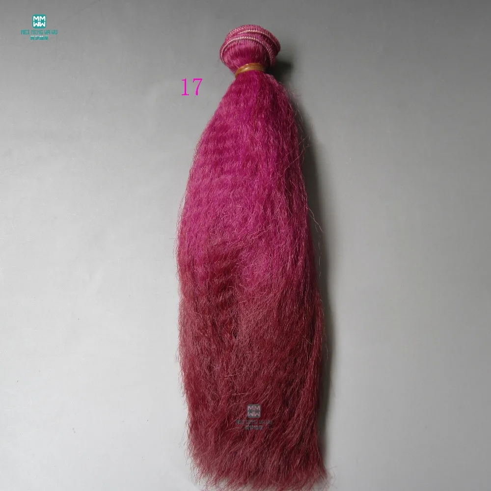 Кукольные парики 15 см * 100 для куклы 1/3 1/4 bjd/sd пушистые волосы коричневые хаки