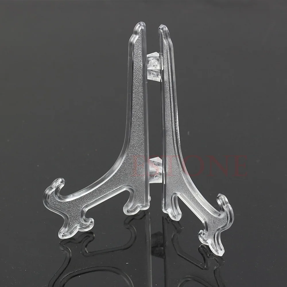 5 шт./лот пластиковые держатели для тарелок витрина высота 12 см новинка|plastic plate