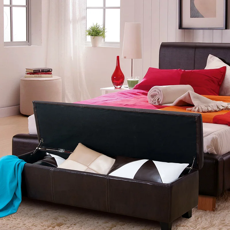 Скамейка для обуви американская кровать скамейка хранения передняя длинная