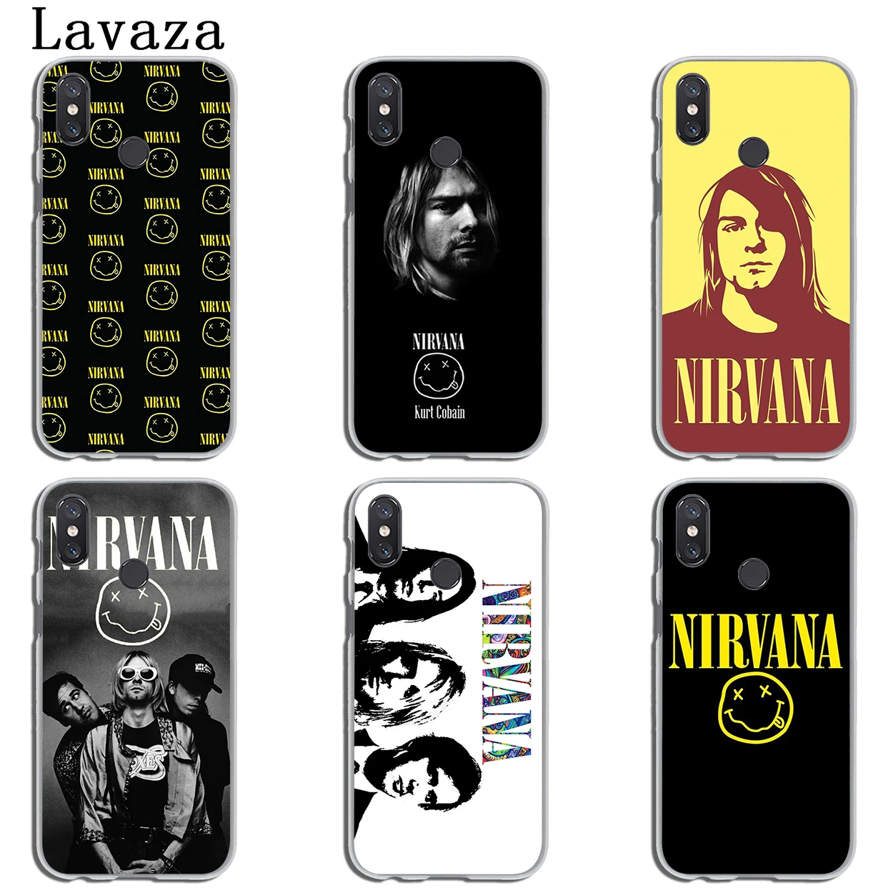 Чехол для телефона Lavaza Nirvana Kurt Cobain Xiaomi MI 9 9T A3 Pro CC9 CC9E 8 SE A2 Lite A1 pocophone f1 6 6X 5S 5X MAX 3 |