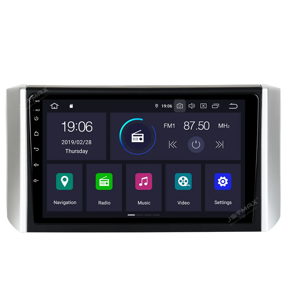 JSTMAX Android 9 0 Автомобильный плеер для Mitsubishi Xpander 2017 2018 Мультимедиа GPS 4G RAM + 64G ROM PX6