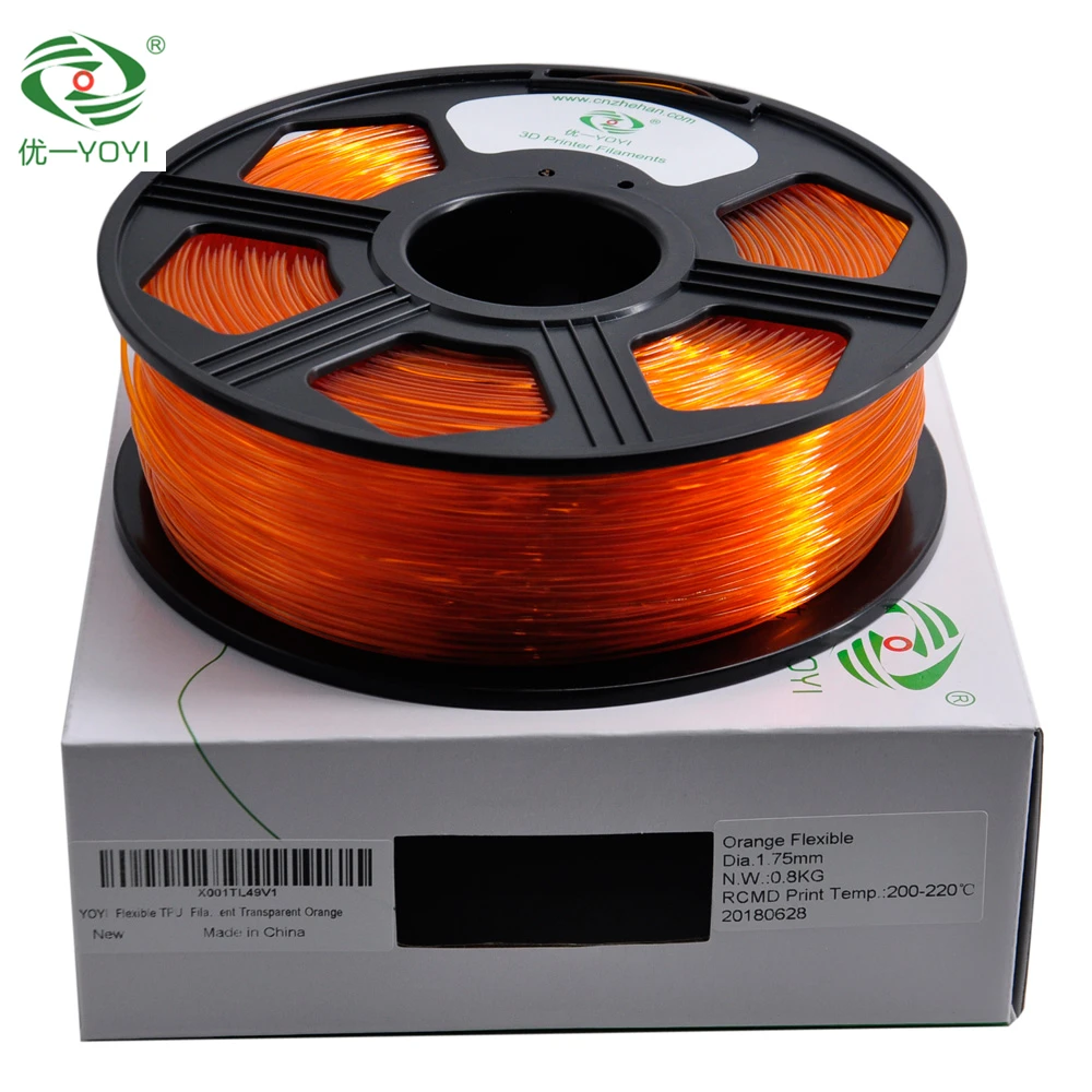 YOYI оранжевый цвет 1 75 мм Высокое качество 3D Принтер Нити PETG сварочные стержни |