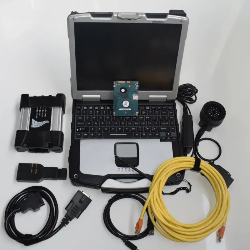 Icom для Bmw Wi Fi следующий диагностический тестер с ноутбуком Toughbook CF 30 сенсорный