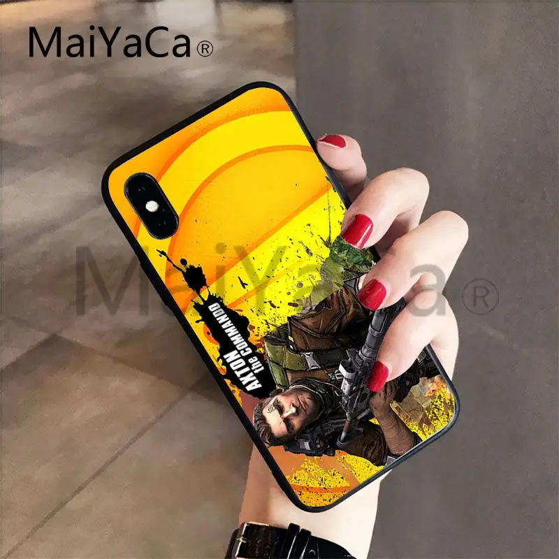 MaiYaCa borderland 2 высококлассный защитный чехол для телефона Apple iphone X и 8 8plus 7 7plus 6s Plus 5 5s
