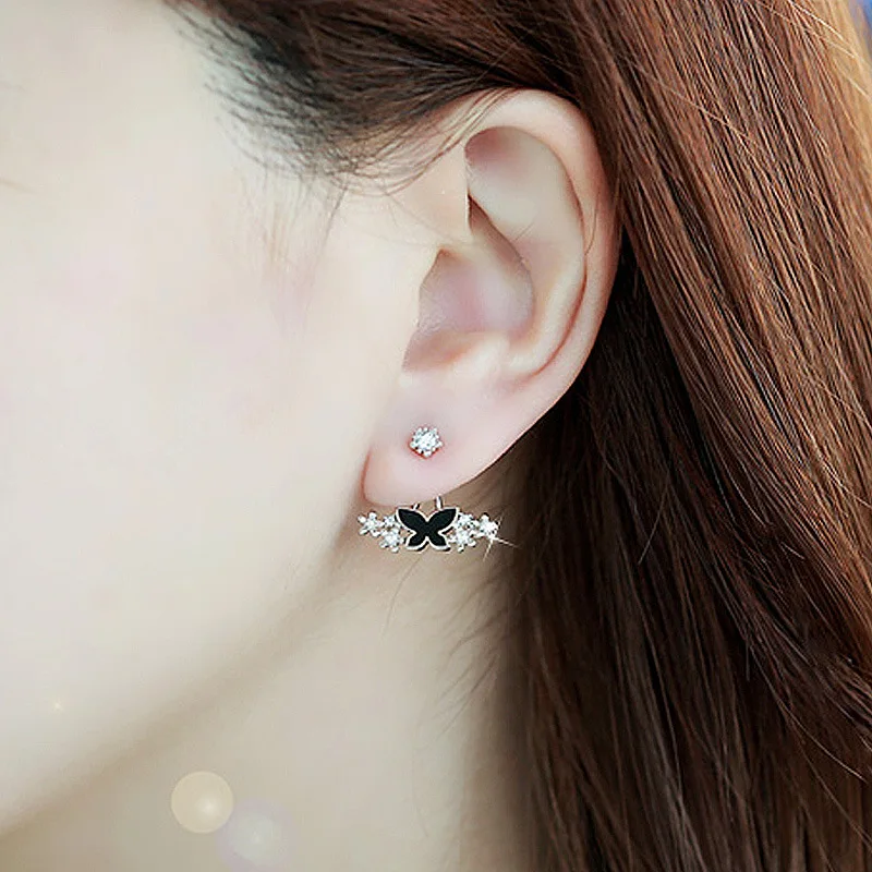 2017 новые модные золотистые серьги с кристаллами ювелирные изделия полные цветов