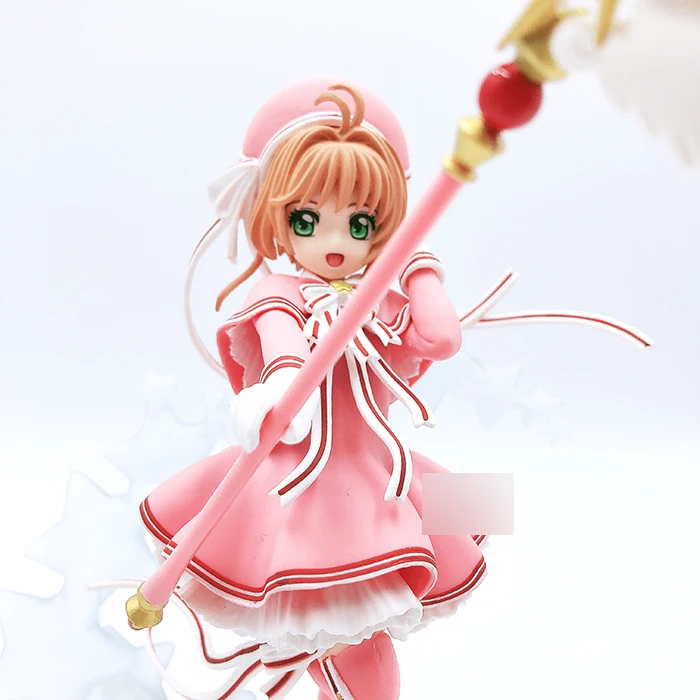 Японская оригинальная Аниме Фигурка KINOMOTO SAKURA Card Captor Sakura фигурка Коллекционная модель игрушки brinquedos