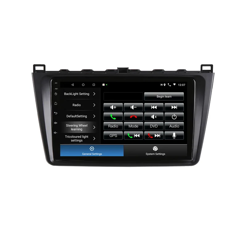 " 4G ram 2.5D ips 8 ядерный Android 9,1 автомобильный DVD мультимедийный плеер gps для Mazda 6 Ruiyi Ultra 2009-2011- Автомобильная Радио Навигация