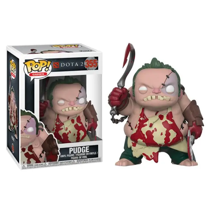 Экшн фигурка DOTA 2 PUDGE 355 # из ПВХ Коллекционная модель игрушки для детей подарок на