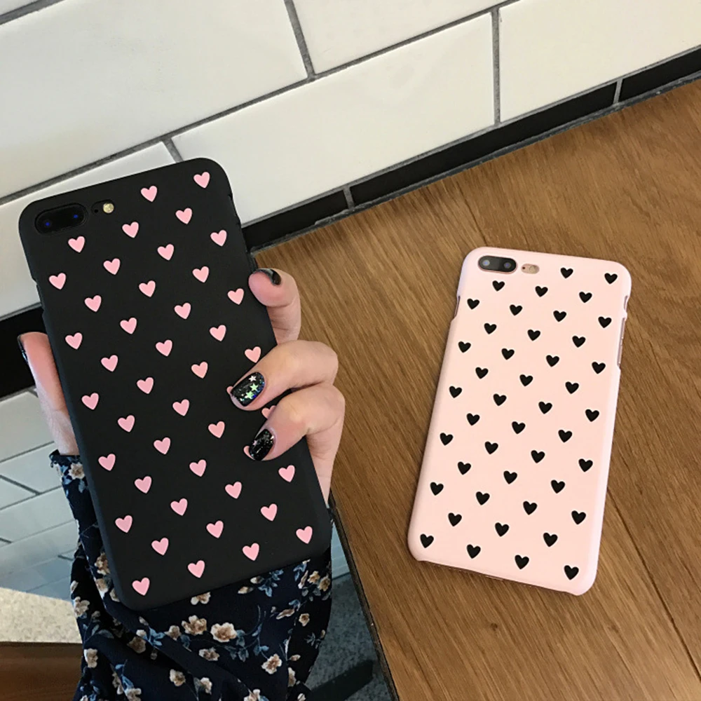 Чехол для телефона для iPhone 7 8 Plus 6 6s Plus 5 5S SE X XR XS Max Love Heart чехол для телефона для iPhone X MAX XR задняя крышка чехол s