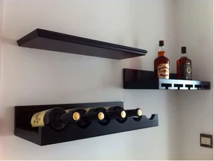 Дерево винный шкаф моды вино подстаканник настенный Мода барная стойка