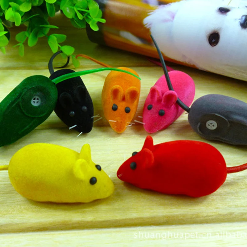 2 шт. кошка котенок собака игрушка накладные Мышь крысы писк Шум звуковая