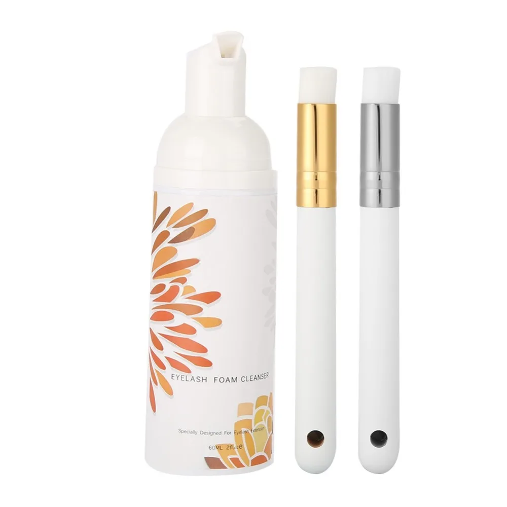 Профессиональный очиститель для ресниц 60 мл средство индивидуального