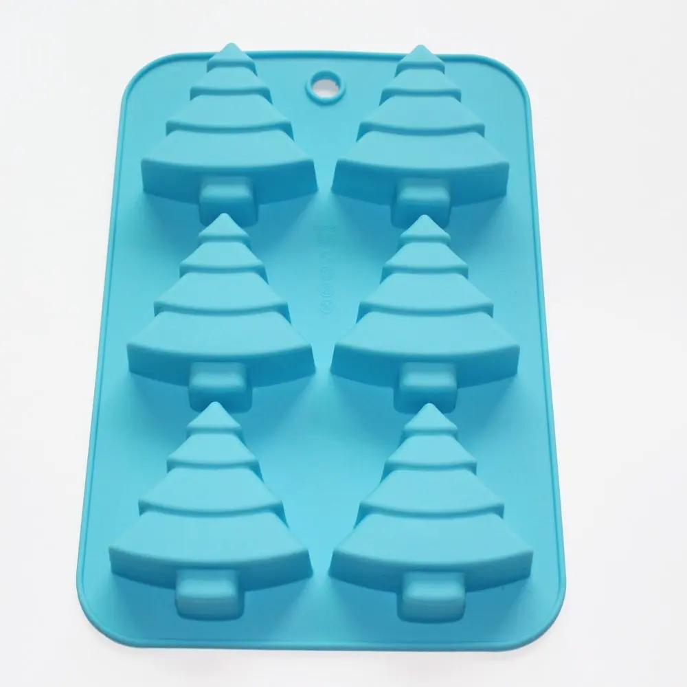 Рождественские елки сосна Шоколад Мыло в виде кекса Маффин силиконовая