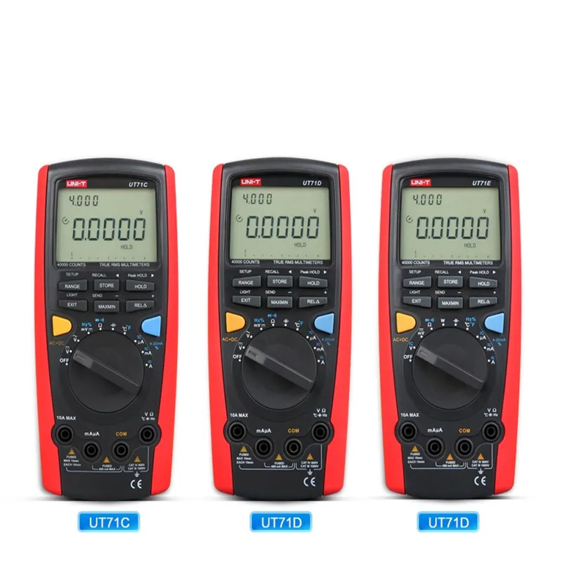 Цифровой мультиметр UNI T UT71A UT71B UT71C UT71D UT71E среднеквадратичный измеритель