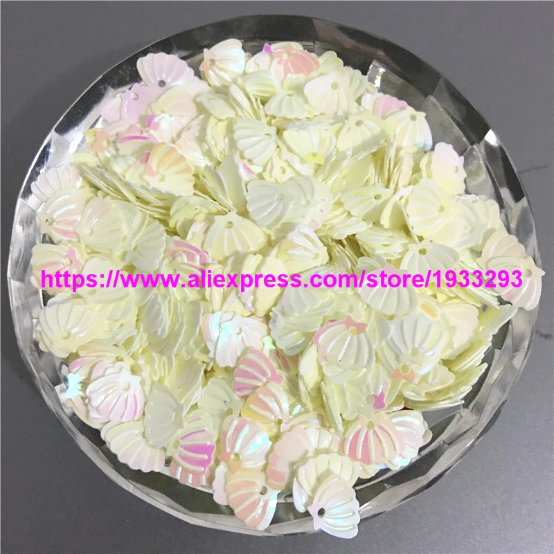 2000 шт 6*8 мм Маленькая Оболочка Свободные ПВХ блёстки для рукоделия шитье DIY