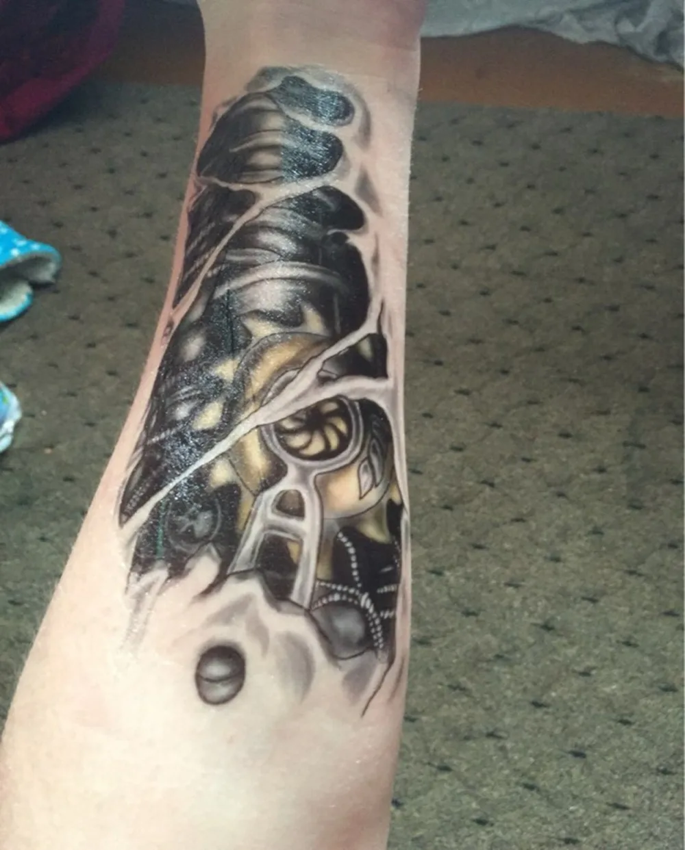 Тату машинка на руку робота 8 шт./лот водостойкая|stickers android|sticker phonenut types |