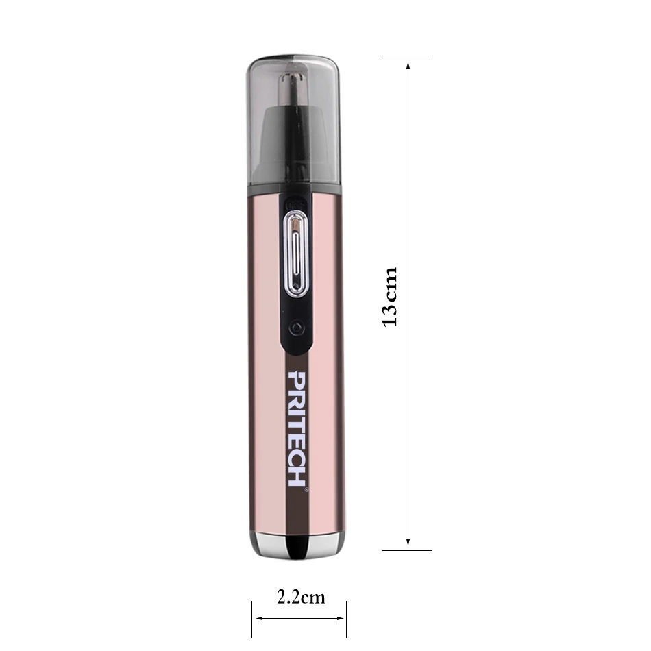 PRITECH Электрический 2 в 1 уха носа Для лица триммер Бритва Clipper Очиститель со