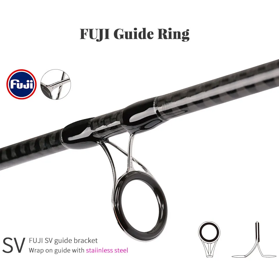 TSURINOYA для рыбалки стержень 2,4 М 2,7 м FUJI гиды MF морской окунь стержень Мощность м расстояние метания спиннинговое удилище
