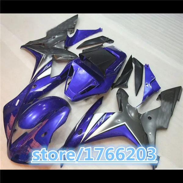 

For YZFR1 02 03 2002 2003 YZF-R1 2002-2003 YZF R1 02-03 ABS black blue kit BBF