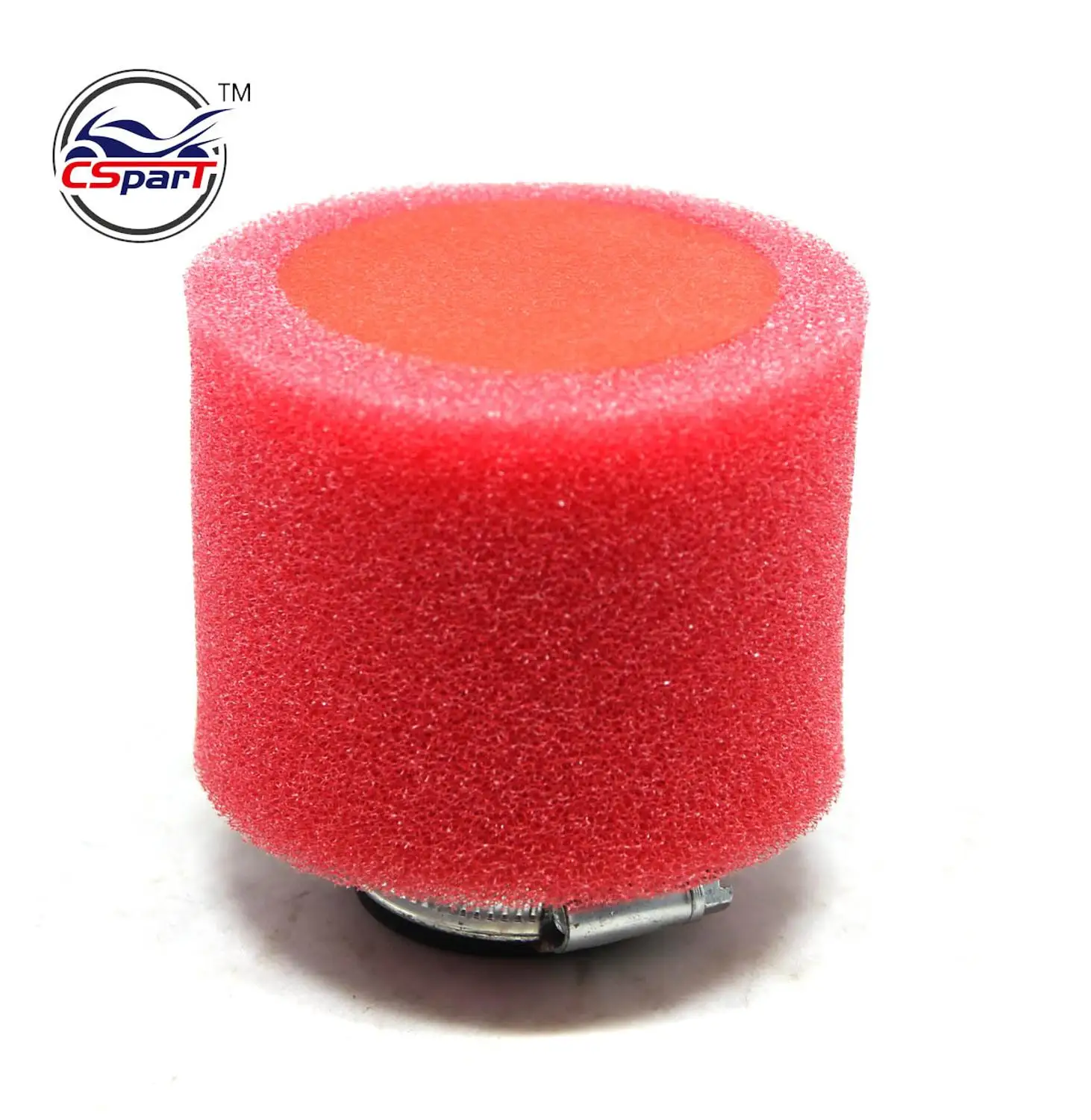 38MM Red 32 мм 35 мм 38 мм 42 мм 44 мм 48 мм 58 мм губка прямой адаптер воздушный фильтр Мини Мото Грязь питбайк ATV Quad скутер Багги запчасти - Цвет: 38MM Red