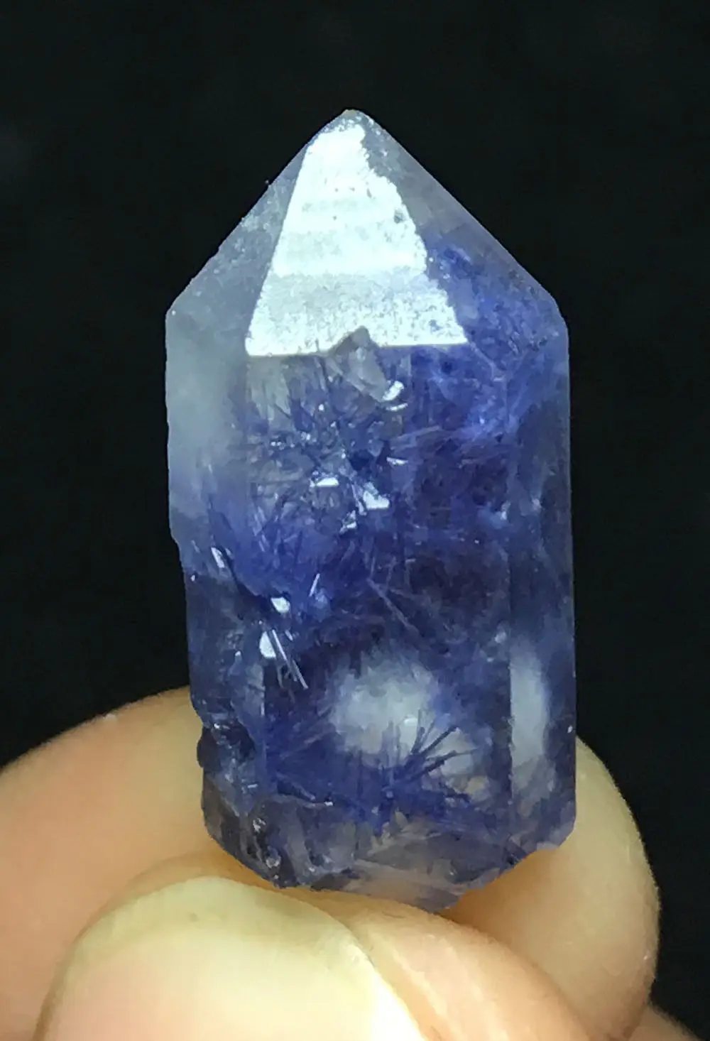 9ct новый натуральный прозрачный красивый синий дюмортиерит образец