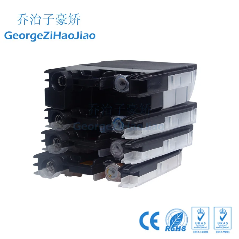 20 шт. чернильный картридж для принтера brother LC121 LC123 LC125 LC127 LC129 DCP-J132W/J152W J172 J552 J752 J4110 |