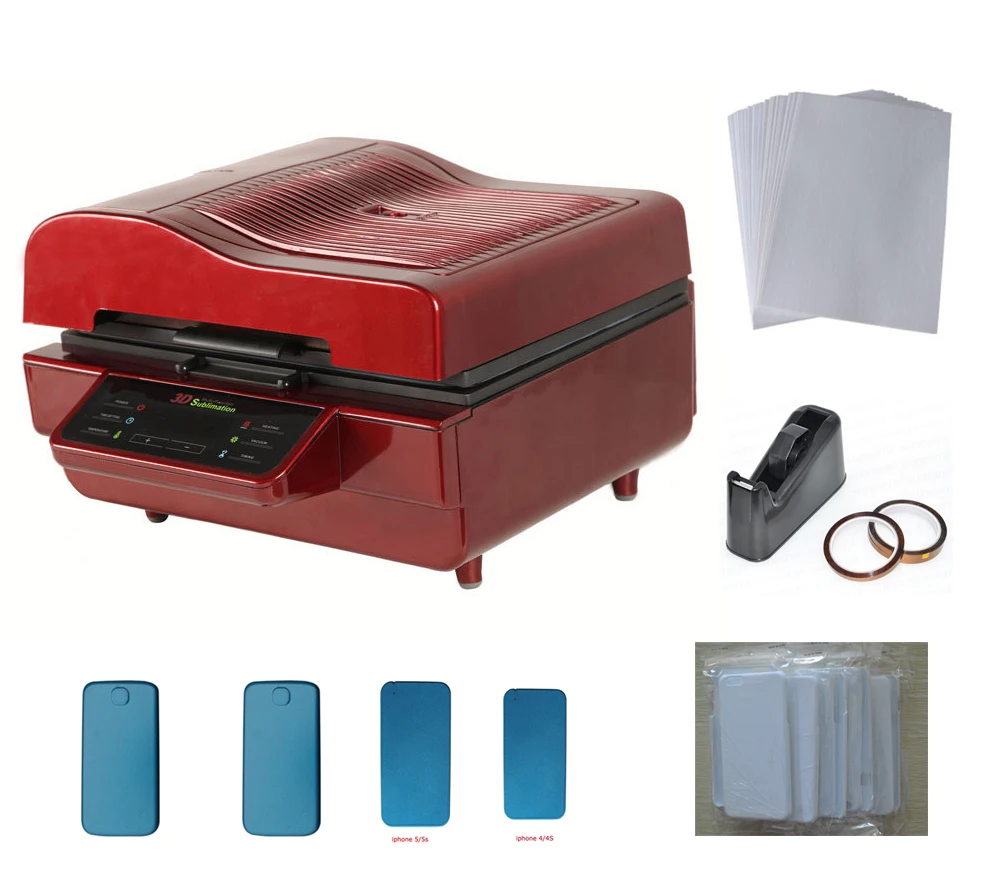 3D вакуумной сублимации тепла Пресс кружка станочная линия печать на крышке