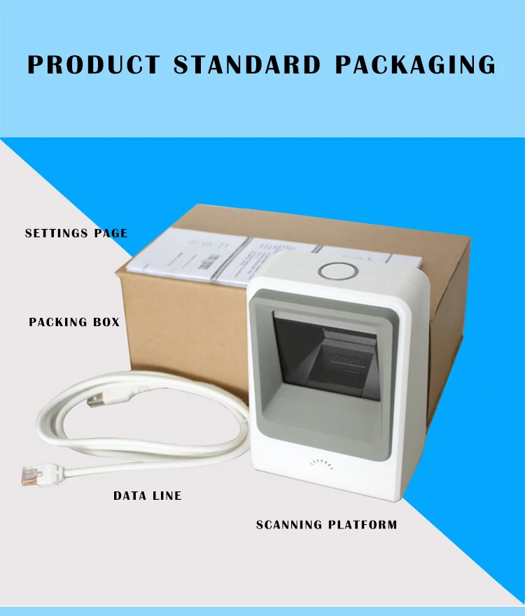 Сканхоум Платформа USB проводной сканер штрих-кода POS супермаркет 1D/2D на экране рабочие коды для Мобильных Платежей SH-7200
