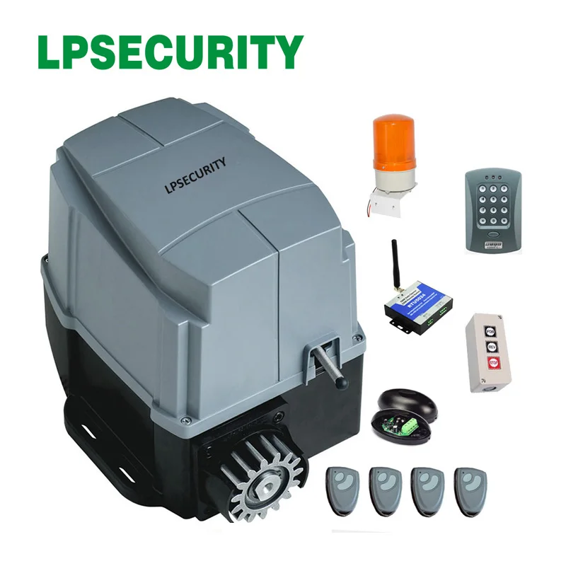 LPSECURITY 800 кг двигатель переменного тока автоматические ворота системы электрические раздвижные ворота открывалка двигатель foresee