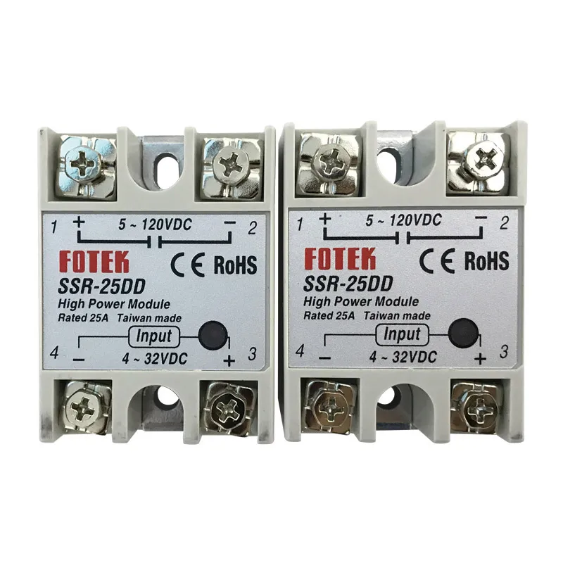 Высокомощный твердотельный модуль FOTEK SSR-25DA