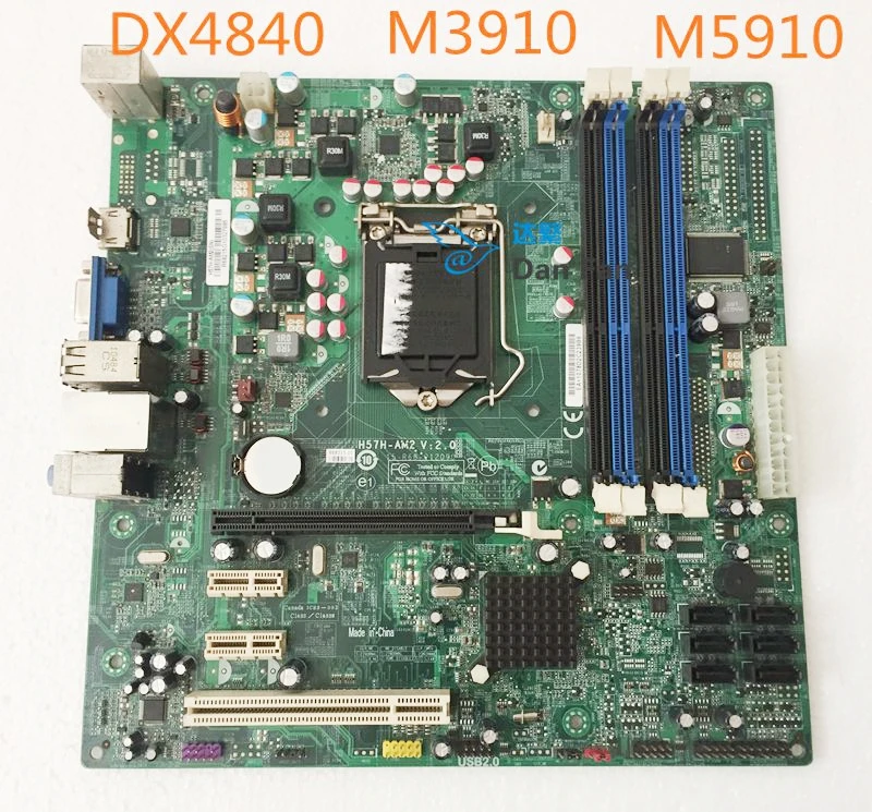 Для ACER M3910 M5910 DX4840 рабочего Материнская плата H57H AM2 LGA1156 материнская 100%