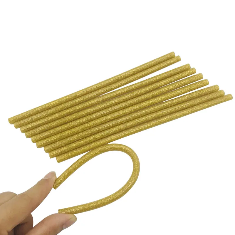 DIY 5 шт./лот 7x200 мм Diy золотые палочки термоклея высокая вязкость клей для клеевого