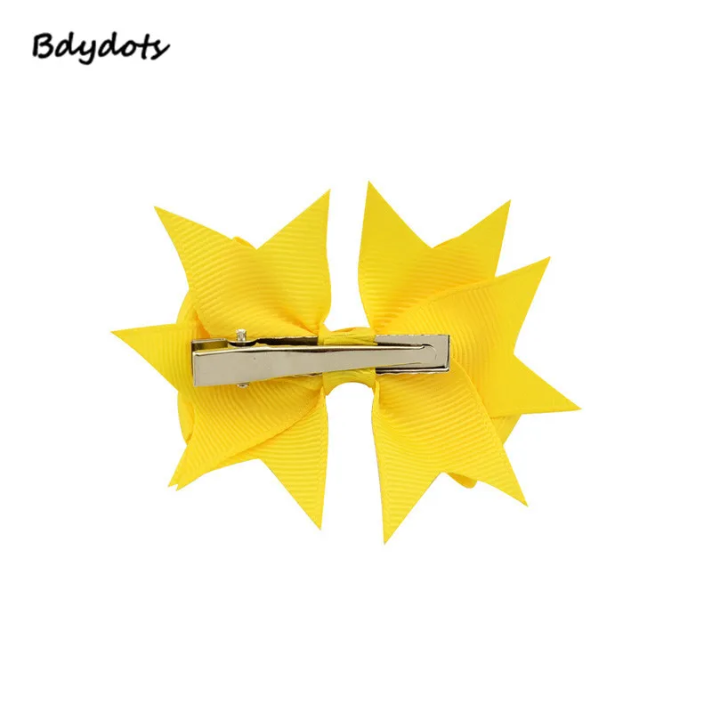 

Popular Baby 20Pcs/Lot Ribbon Bow Cute Girls Hairpins Children Hair Clip Hair Accessories Headwear Dovetail Alligator Hair Clips
