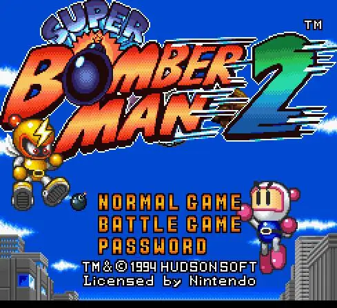 Супер Bomberman 2 16 бит большой серый карточная игра для NTSC игры 10 шт./лот! | Электроника