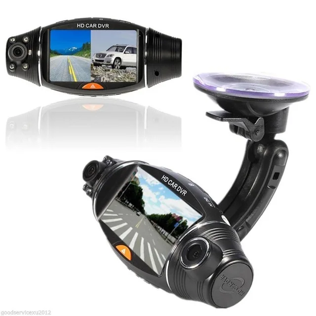 Лучший 2," Автомобильный видеорегистратор Камера gps регистратор R310 двойной объектив видеорегистратор HD 1080p Автомобильный видеорегистратор Камера g-сенсор с ночным видением
