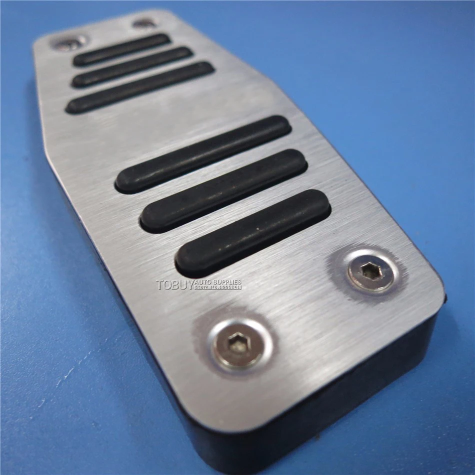 Аксессуары для автомобиля алюминиевая Нескользящая колодка педали газа тормоза