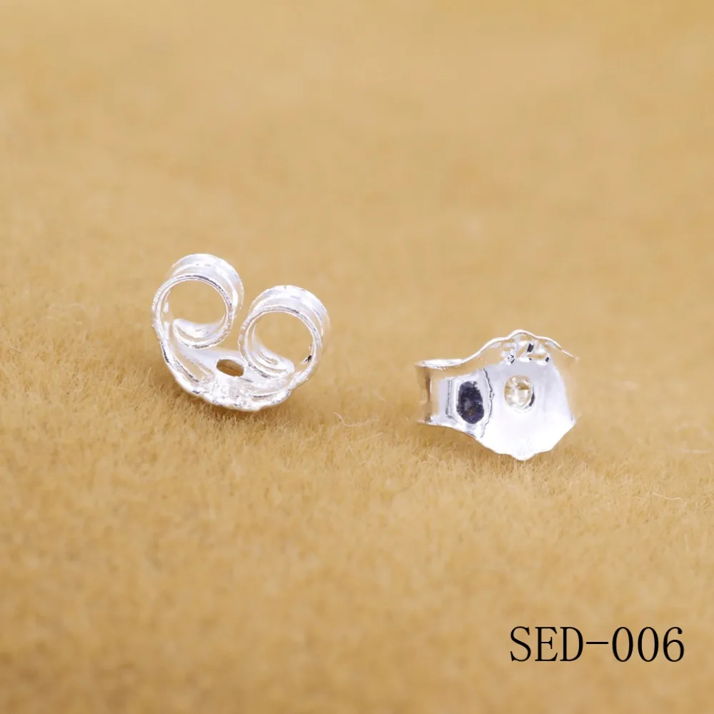 10 пар бесплатная доставка ювелирные изделия искусственная Серебряная головка