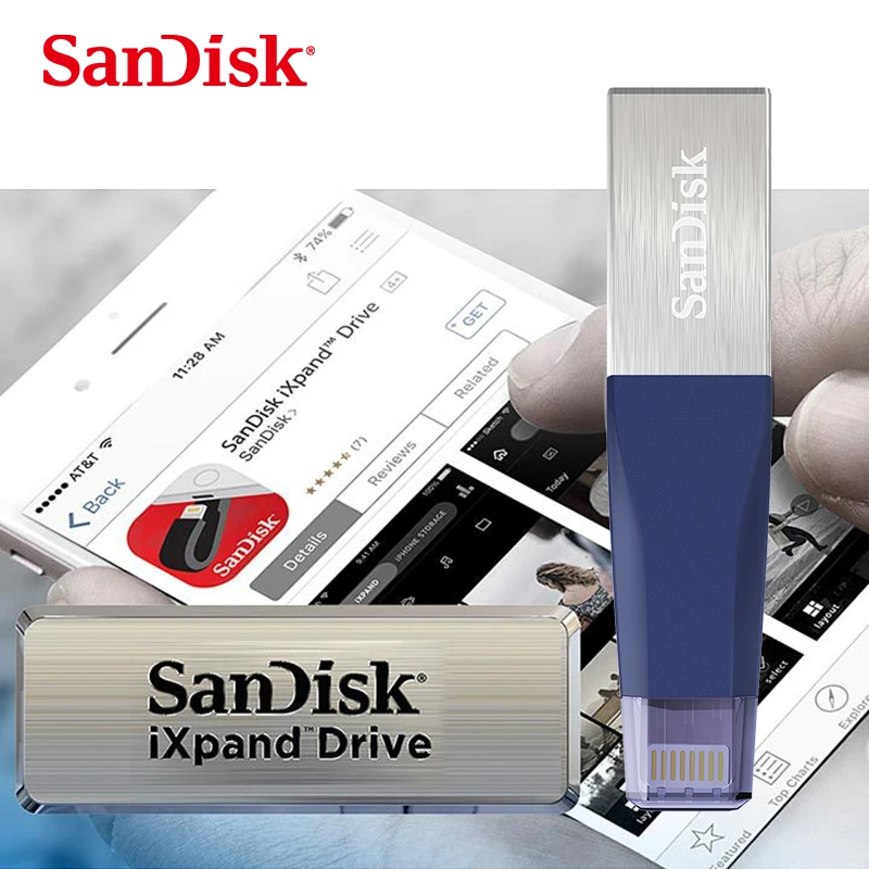 Карта памяти Micro SD USB 3,0 OTG флэш накопитель 64 ГБ Lightning металлический MFI U диск для iPhone iPad iPod Memory Stick