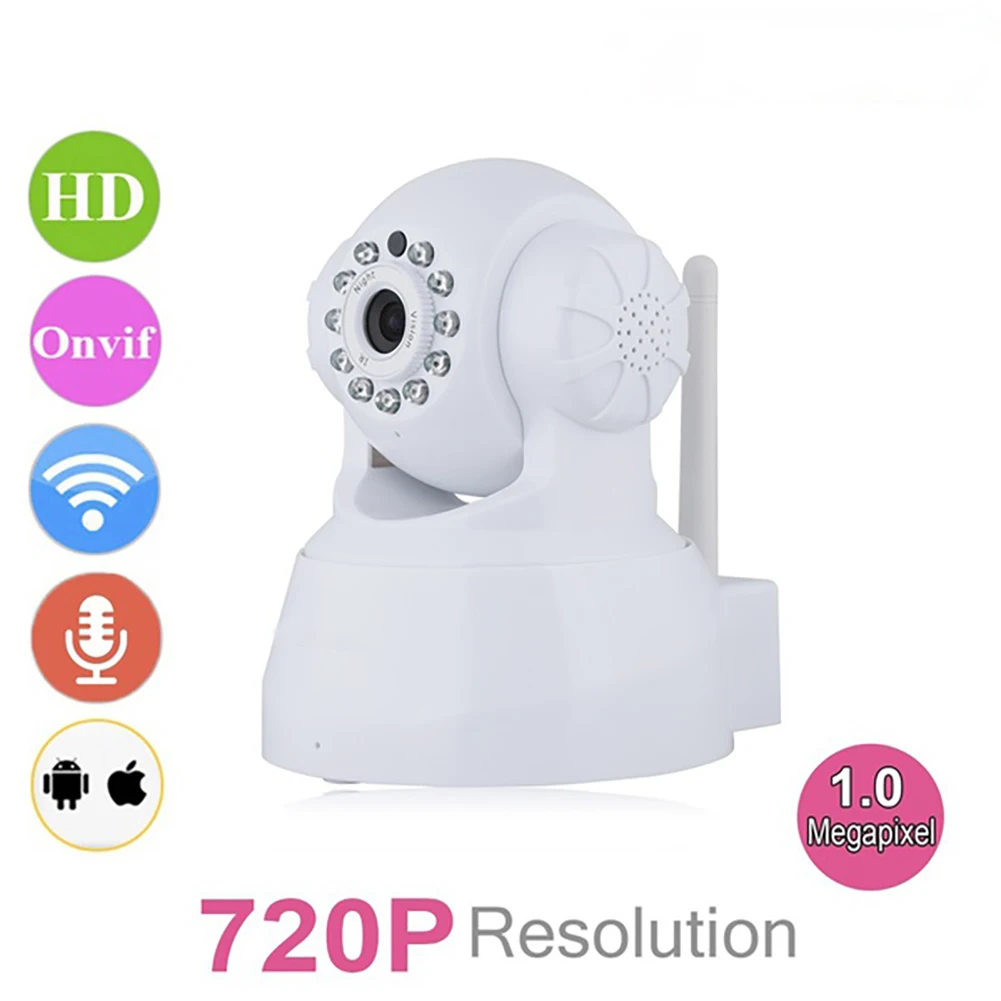 1280x720P Wifi Wireless Voice Monitoring Camera Alarm Equipment Security Surveillance | Электроника