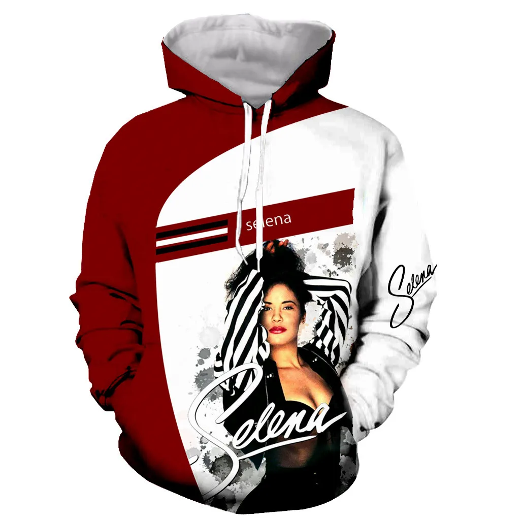 Новое поступление футболка в стиле хип хоп с 3D принтом Селены кунейниллы