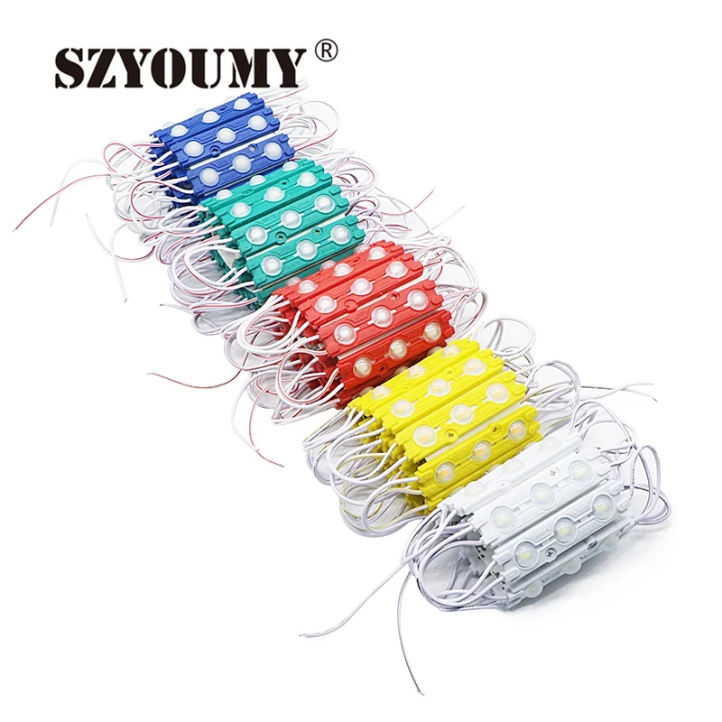 SZYOUMY DC12V 5730 SMD 3 светодиодный модуль впрыска жесткая полоса свет лампы