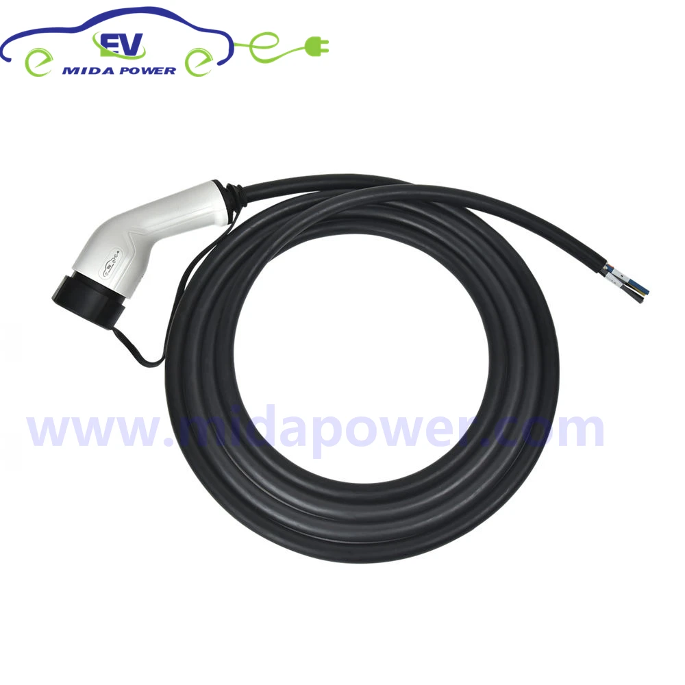 5 метровый 32A 1 фазный Тип 2 EV зарядный шнур IEC 62196 Mennekes удлинитель|ЗУ и оборудование