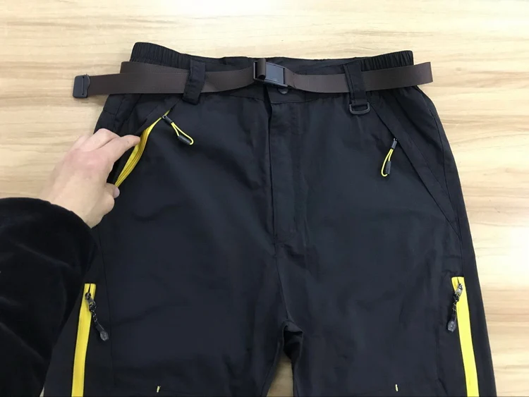 LoClimb, съемные походные брюки для кемпинга, мужские, лето, уличные спортивные брюки, для велоспорта, треккинга, Горные Шорты для скалолазания, AM096