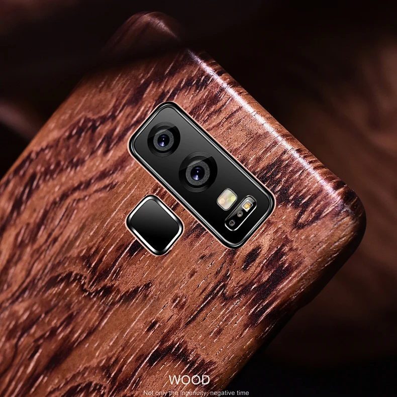Чехол для телефона из натурального дерева Samsung galaxy note 9 чехол бамбука грецкого