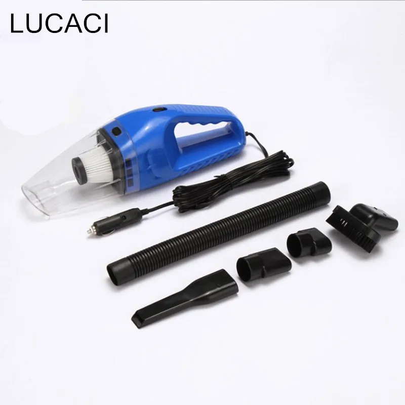 Car Vacuum Cleaner 12V 150W Auto Handheld Vacuums with 5m Power Cord Dry &amp Wet Strong Suction | Бытовая техника